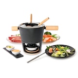 thumbnail of Stöckli – Titlis Käsefondue-Set aus Gusseisen, 16 cm, für 6 Personen