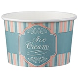 thumbnail of 250x Eisbecher aus Papier Patisserie ICE CREAM Motiv 180 ml 6oz