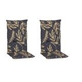 thumbnail of 2er Set - Saumauflage Hochlehner grau mit goldenen Bllättern