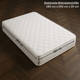 thumbnail of EXKLUSIV HEIMTEXTIL Frottee Spannbettlaken Rundumgummizug Marke 180 x 200 cm Weiss 80% Baumwolle 20% Polyester  Öko - Tex Zertifiziert Bed-Sheet Bettl