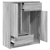 thumbnail of vidaXL Sideboard mit Schubladen und Türen Grau Sonoma 73x31x90 cm