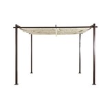 thumbnail of Pavillon Gartenzelt Gartendach Pergola Garten Terrasse Sonnenschutz 3x3 m KAIRO LIGHT beige