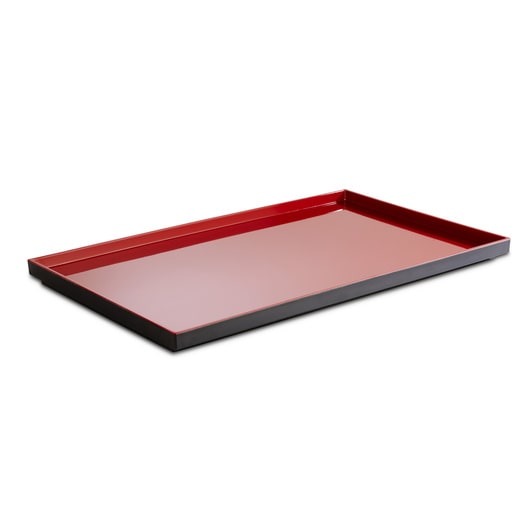 Plateau melamine rouge et noir GN 1/1 Aps Germany