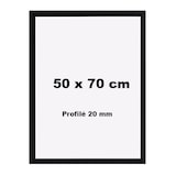 thumbnail of Cadres Bois 50x70 Profilé 20 mm Noir