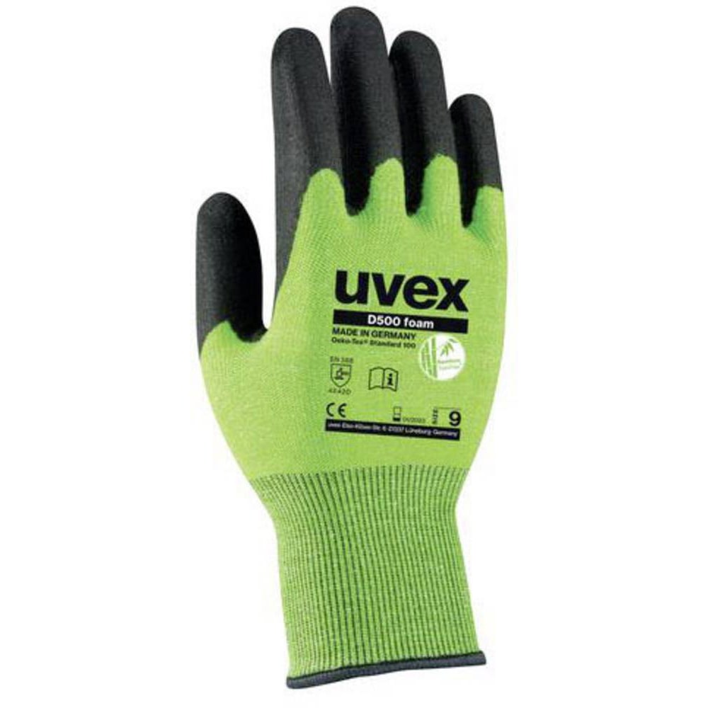 Uvex D500 foam 6060407  Schnittschutzhandschuh Größe (Handschuhe): 7 EN 388  1 Paar