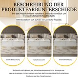 thumbnail of Couchtisch 100x50x40 cm Weiß MDF 2 Schubladen Metallbeine Moderner Wohnzimmer Tisch Aufbewahrung Ablagefunktion Gold Akzent