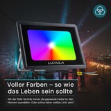 thumbnail of LUXULA LED Fluter LX400183 50 W RGBW schwarz IP65