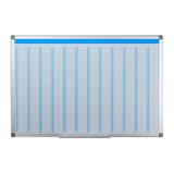 thumbnail of Relaxdays Whiteboard, Jahresplaner, abwischbar, magnetisch, Planungstafel mit Stiftablage, Magnetwand 60 x 90 cm, weiß