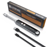 thumbnail of Brandson - Lichtbogen Feuerzeug - Stabfeuerzeug - Feuerzeug elektrisch - USB Feuerzeug aufladbar - Kerzenanzünder - mit LED Batteriestandsanzeige