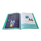 thumbnail of Exacompta - Réf. 8833E - Carton de 12 Protège-documents en polypropylène 5/0e OPAK pochettes Cristal 60 vues - A4 - Vert clair