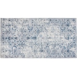 thumbnail of tectake Tapete vintage AMARA, pelo curto - 120 x 170 cm azul