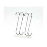thumbnail of S-Haken Groß 150mm Schwarz 4er Pack – Universalhaken aus Metall für Küche, Bad & Garten