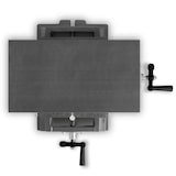 thumbnail of EBERTH Kreuztisch 200x360 mm, 2-Achsen Schraubstock aus Gusseisen/Stahl für Bohr- & Fräsarbeiten, Koordinatentisch