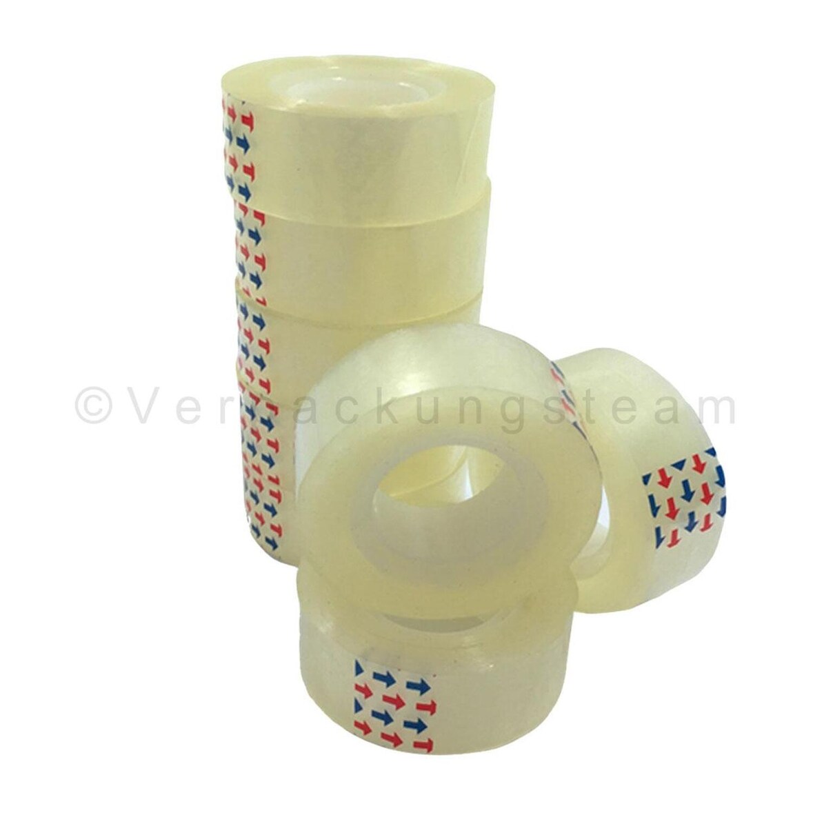 24x Klebefilm Büroklebeband 19 mm x 33 m transparent