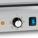 thumbnail of VERTES elektrische grillplaat 1700W van roestvrij staal, glad oppervlak 40x26cm, thermostaat 50–300°C