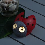 thumbnail of LED Solar Marienkäfer Gartenfigur Solarleuchte Dekofigur Garten Balkon