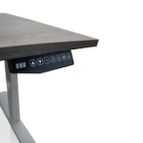 thumbnail of Elektrisch zit-sta bureau - MRC COMFORT - NEN-EN 527 | 180 x 80 cm | frame wit – blad bruin eiken