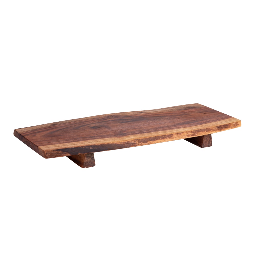 Planche Wild de présentation 50x20x5 cm -  Marron Rectangle Bois Table Passion 50x25 cm