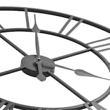 thumbnail of Wanduhr Vintage mit Quarzwerk Metall 80 cm XXL