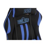 thumbnail of Cadeira de escritório gaming em tecido Limit XM preto/azul