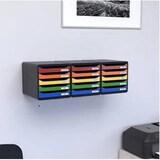 thumbnail of Exacompta 309740D 1x Ablagebox mit 5 Schubladen für DIN A4+ Dokumente Big Box Plus Office Lichtgrau