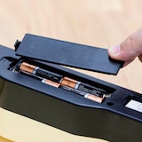 thumbnail of SWAN Retro Mülleimer mit Automatisch öffnender Sensor, Metall, 45 L, Vintage-Design, SWKA4500YELN, Gelb