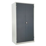 thumbnail of CEHA Stahlakten- und Werkstattschrank mit 100 cm Breite und 60 cm Tiefe verzinkte Fachböden mit Türen in RAL7016 (anthrazitgrau)