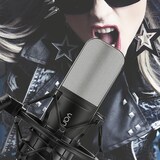 thumbnail of Microphone Professionnel Pour Jeux Et Enregistrements Compatible PC Et Mac Or YONIS