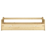 thumbnail of Sofabett zweiter Schlafplatz mit Matratze Bettgestell 90x200 Einzelbett Bettkasten 60.34-09M