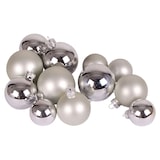 thumbnail of Glas-Weihnachtskugel-Set 72tlg + Box Weihnachtsbaumkugeln Christbaumschmuck Deko