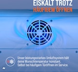 thumbnail of GastroHero Lagertiefkühlschrank ECO 200 Schwarz 127 Liter Umluftkühlung -23 bis -18 °C automatische Abtauung Gewerbe Tiefkühlschrank
