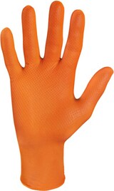 thumbnail of Einmalhandschuhe StellarGrip Orange - 500 Nitrilhandschuhe - puderfrei - Gr. XXL