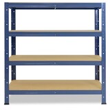thumbnail of shelfplaza HOME 90x40x50 cm Schwerlastregal in blau mit 4 Böden und 175 kg Traglast pro Boden