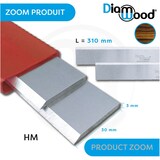 thumbnail of Jeu de 2 Fers de Dégauchisseuse/Raboteuse PRO 310 x 30 x 3 mm Carbure HM (les 2 Fers) - Diamwood