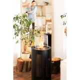 thumbnail of Planika - Mandala Biofireplace Lareira portátil a bioetanol com tecnologia Commerce, vidro cilíndrico preto