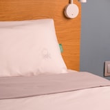 thumbnail of Benetton - Conjunto de Cama 2 Peças (Capa de Edredão 155X220Cm + Fronha 80X80Cm) 200Tc 100% Algodão Branco e Cinzento P&B