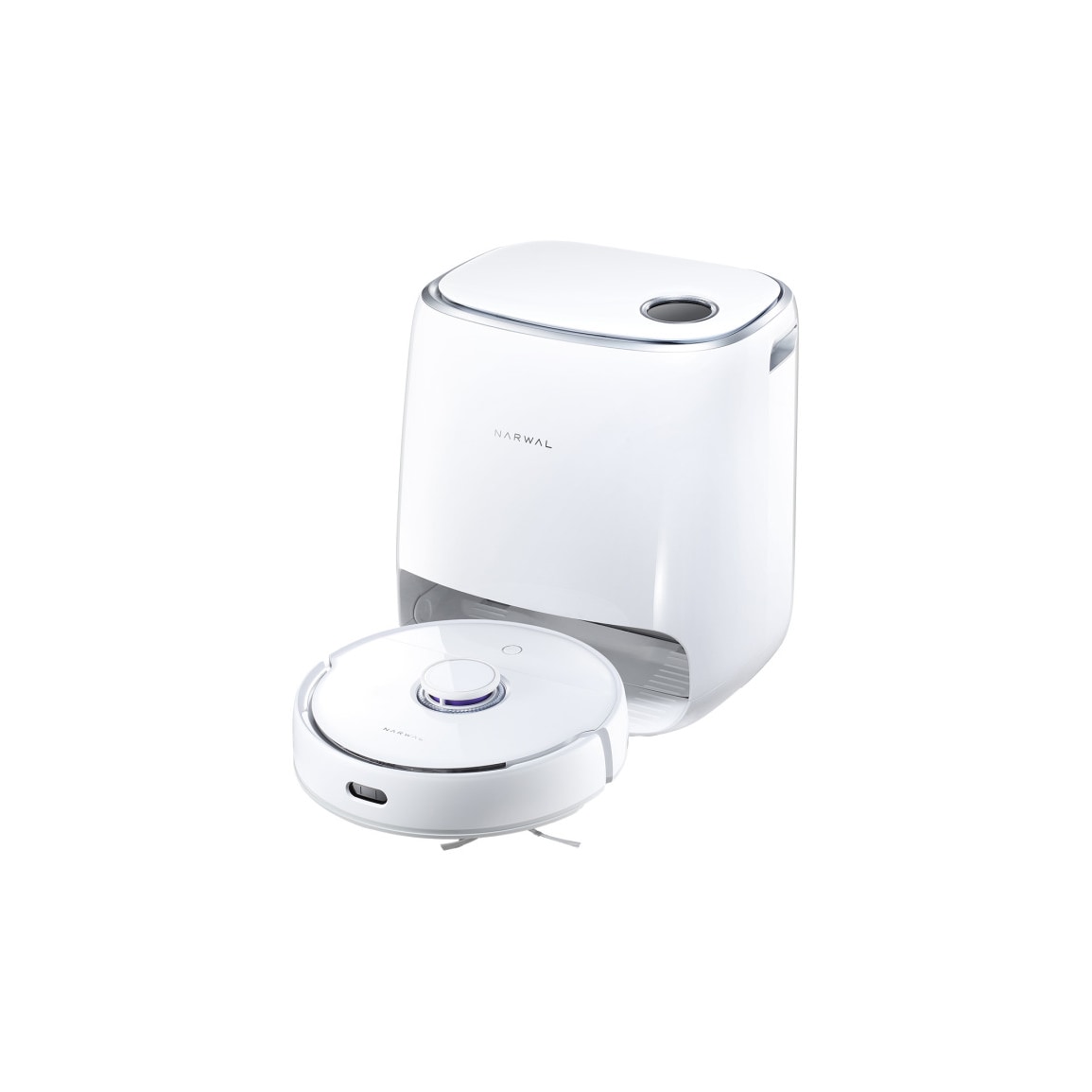 Narwal Freo Weiß, Saugroboter mit automatischer Mop-Wäsche und Trocknung