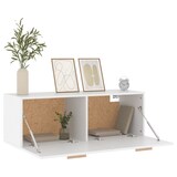 thumbnail of vidaXL Wandschrank Weiß 100x36,5x35 cm Holzwerkstoff