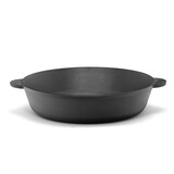 thumbnail of Gusseisenpfanne 26 cm Bräter Schmortopf aus Gusseisen zwei Griffe Servierpfanne