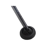 thumbnail of METRO PROFESSIONAL Inklapbare horeca tafel Baviera, acaciahout/staal, 80 x 80 cm, naturel/zwart