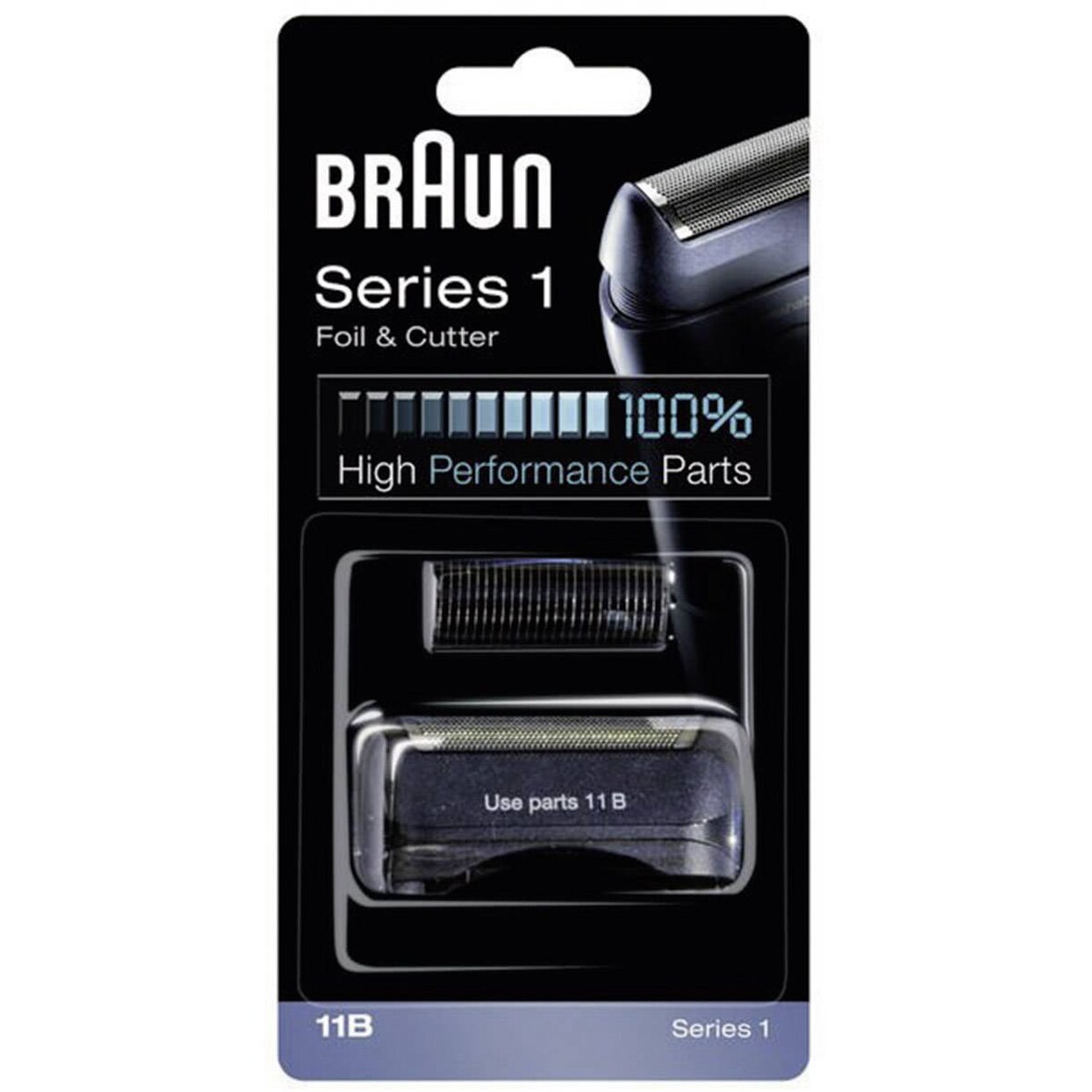 Paquete combinado de cortaúñas y bloque de cuchillas BRAUN 11B bw 072645