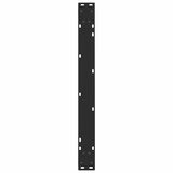thumbnail of vidaXL Esstischbeine V-Form 2 Stück Schwarz 80x(72-73,3) cm Stahl