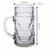 thumbnail of Luxentu ISAR Maßkrug 1,0 l mit Eichung - Legende seit 20 Jahren