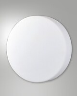 thumbnail of Graff White Deckenleuchte aus Metall und mundgeblasenem Glas, integrierte LED 24 W 2950 lm, 3000 K Warmweiß, dimmbar mit Phasenanschnitt, Ø 400 mm