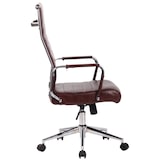 thumbnail of Sedia ufficio Kolumbus in similpelle bordeauxrot