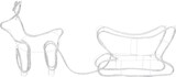 thumbnail of Weihnachtsdekoration Rentiere und Schlitten Outdoor 252 LEDs