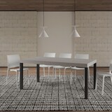 thumbnail of Ausziehtisch 200/304x90 cm Everyday Premium Kaschmir Beine anthrazit