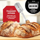 thumbnail of HGMD Deegmesje set - 12 delig - Lame - Lame Mes - Deegmes - Broodmesje