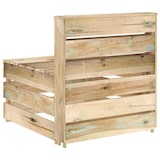 thumbnail of vidaXL Garten-Mittelsofa aus Paletten Kiefernholz Imprägniert