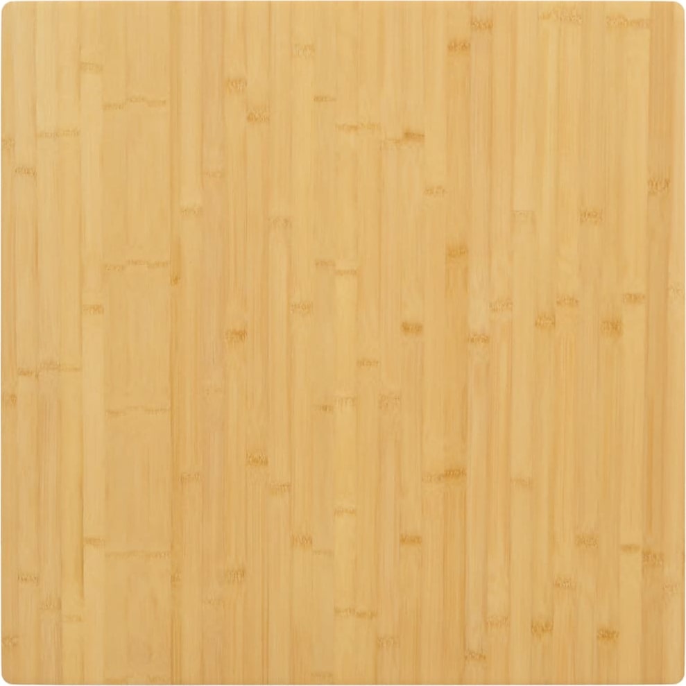 vidaXL Tischplatte 70x70x1,5 cm Bambus